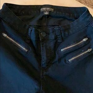 Forever 21 Black Skinny Jeans